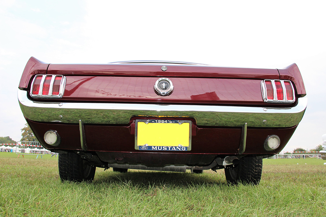 Face arrière avril 1964 avec un seul échappement - © photo : Michel Belllamy Image